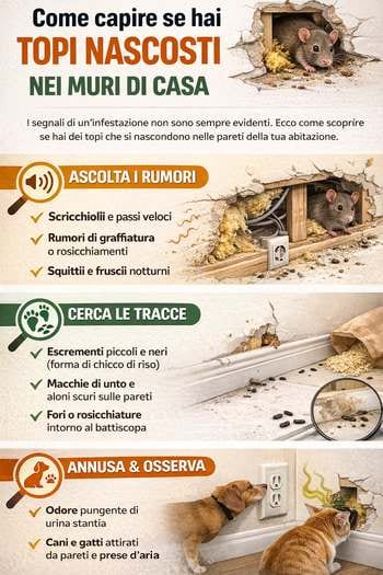 infografica topi nelle pareti