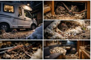 immagine topi nel camper